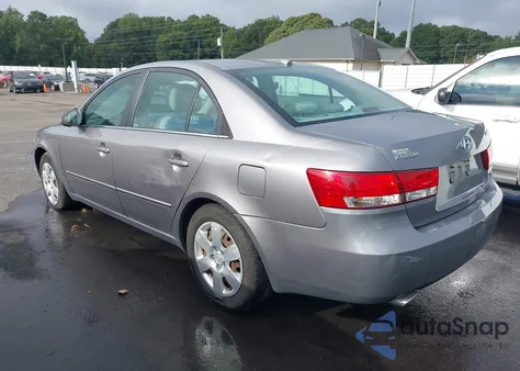 2008 Hyundai Sonata Gls V6 из США, поврежденный, VIN 5NPET46F28H379632